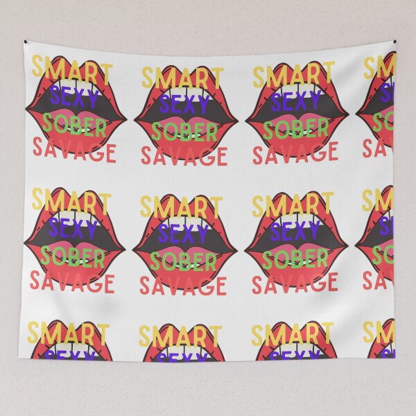 Item preview, Smart Sexy Sober Savage  designed and sold by ABDFRTRENDS ⭐⭐⭐⭐⭐.