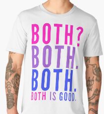 Both is Good - Bisexual Bi Pride Men's Premium T-Shirt