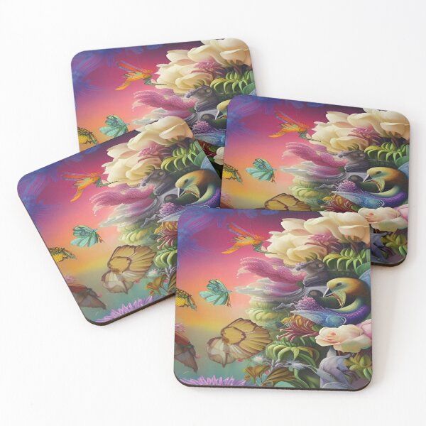 Item preview, Abstraction illustrative rosery Colorful hippie style Splash Flowers Imagination of dream  桜 world art bloomcore designed and sold by ValleyDream.