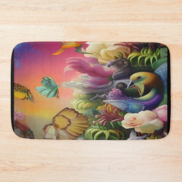 Item preview, Abstraction illustrative rosery Colorful hippie style Splash Flowers Imagination of dream  桜 world art bloomcore designed and sold by ValleyDream.