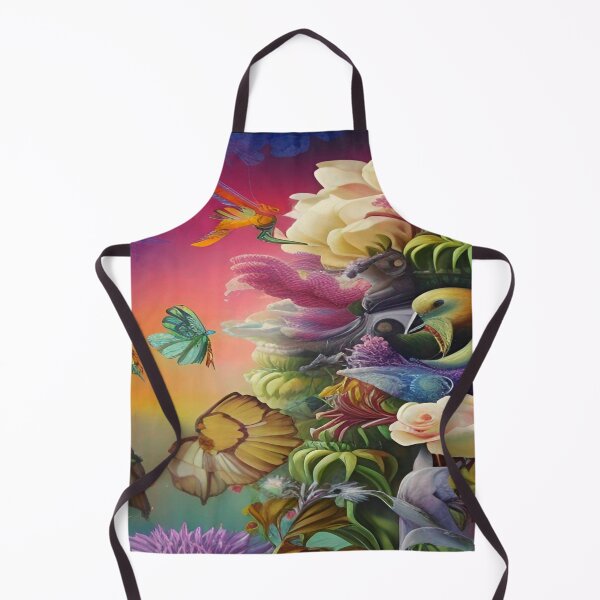 Item preview, Abstraction illustrative rosery Colorful hippie style Splash Flowers Imagination of dream 桜 world art bloomcore designed and sold by ValleyDream.