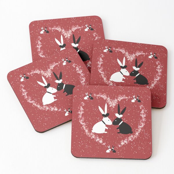 Item preview, Rabbit red wedding designed and sold by Xatutik.art.