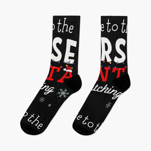Item preview, Be nice to the nurse santa watching funny designed and sold by ibeargifts.