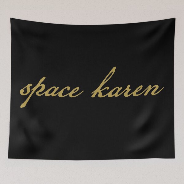 Item preview, Space Karen Funny Gold Typography  designed and sold by ellenhenry.