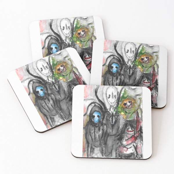Item preview, Creepypasta characters horror serial killers designed and sold by Hekkoto.