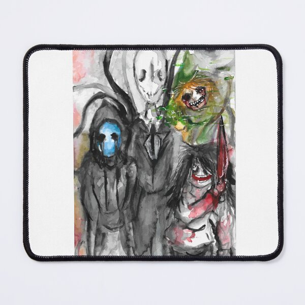 Item preview, Creepypasta characters horror serial killers designed and sold by Hekkoto.
