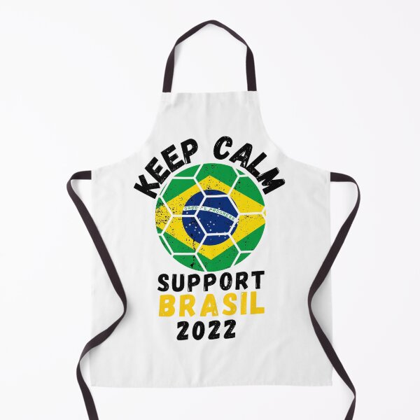 Item preview, Keep Calm Support Brasil soccer ball distressed grunge designed and sold by JoeyGrace.