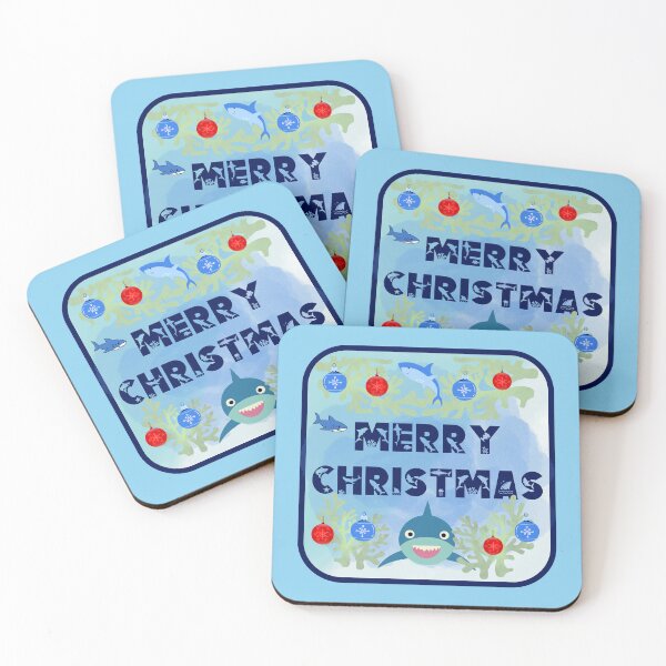 Item preview, MERRY CHRISTMAS FROM THE SHARKS! designed and sold by India2022.