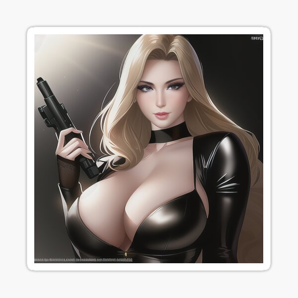 Fantasy-Anime-Frau 6 Sticker