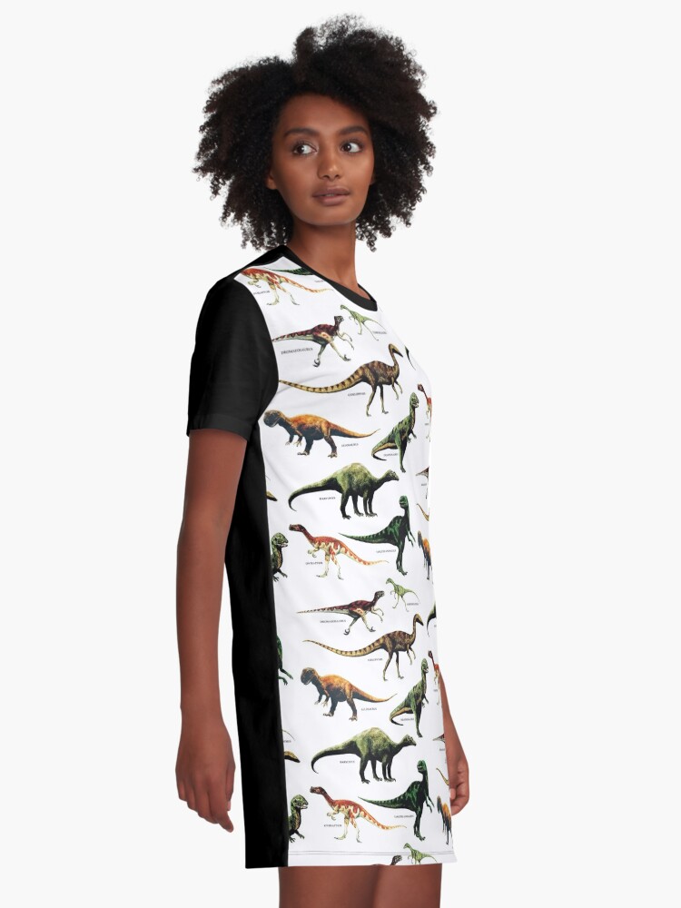 Retro Dinosaur Dress