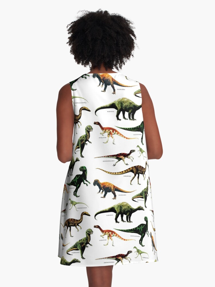 Retro Dinosaur Dress