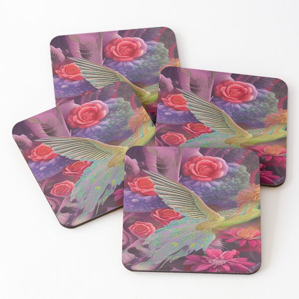 Item preview, Abstraction illustrative rosery Colorful hippie style Splash Flowers Imagination of dream  桜 world art bloomcore designed and sold by ValleyDream.