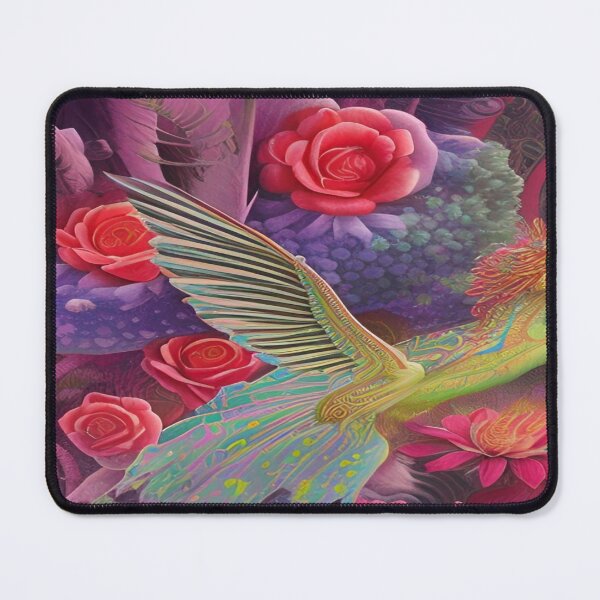 Item preview, Abstraction illustrative rosery Colorful hippie style Splash Flowers Imagination of dream 桜 world art bloomcore designed and sold by ValleyDream.