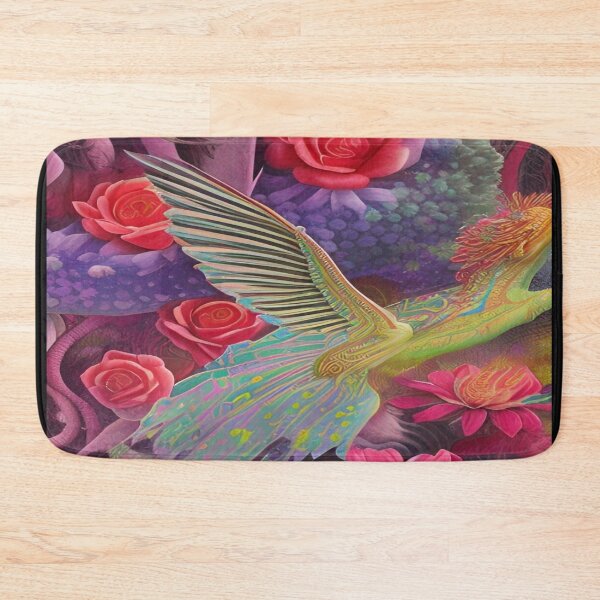 Item preview, Abstraction illustrative rosery Colorful hippie style Splash Flowers Imagination of dream  桜 world art bloomcore designed and sold by ValleyDream.