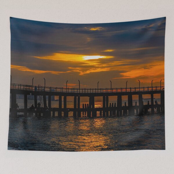 Item preview, Sunset bridge designed and sold by KGPhotoArt.