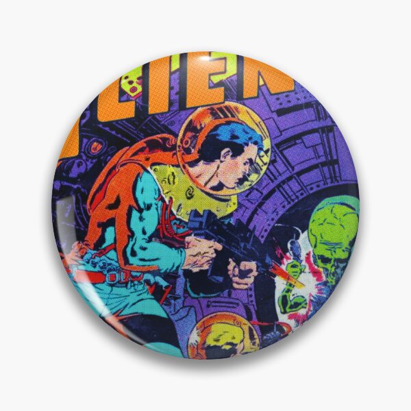 Item preview, Captain Science comics cover | Space vampires | retro art  designed and sold by spinolator.