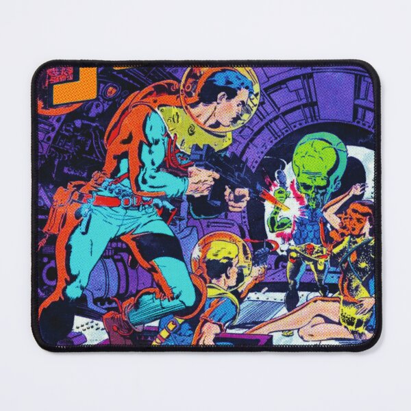 Item preview, Captain Science comics cover | Space vampires | retro art designed and sold by spinolator.