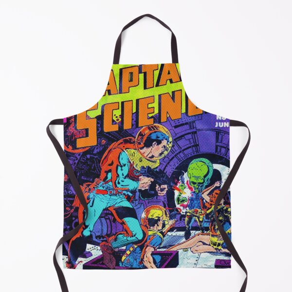 Item preview, Captain Science comics cover | Space vampires | retro art  designed and sold by spinolator.
