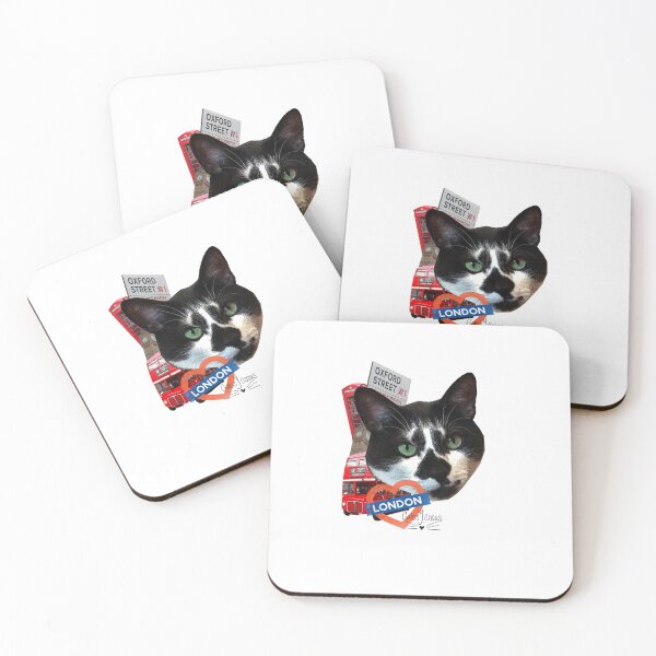 Item preview, cat and london designed and sold by bonjourrrblu.