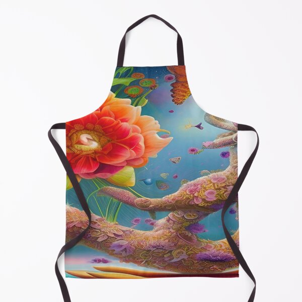 Item preview, Abstraction illustrative rosery Colorful hippie style Splash Flowers Imagination of dream 桜 world art bloomcore designed and sold by ValleyDream.