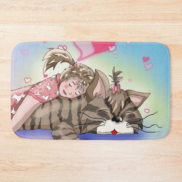 Item preview, Big brown cat naptime designed and sold by BeingNow.