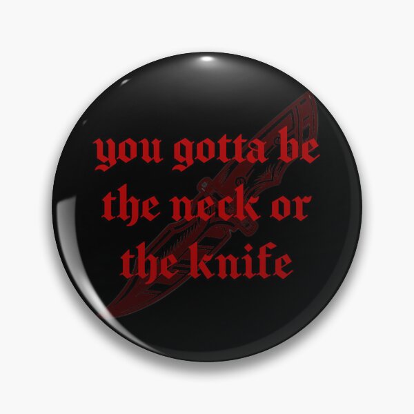 Item preview, el cuello o el cuchillo designed and sold by PunkCroc.
