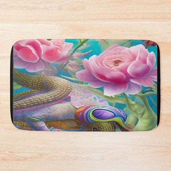 Item preview, Abstraction illustrative rosery Colorful hippie style Splash Flowers Imagination of dream  桜 world art bloomcore designed and sold by ValleyDream.