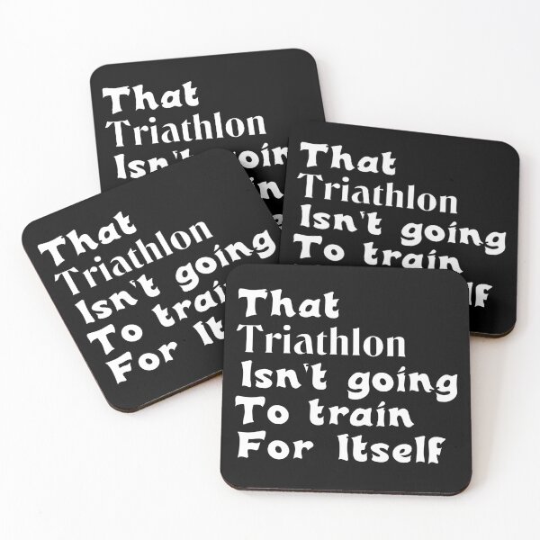 Item preview, Best Triathlon Quotes For A  Good Laugh That Triathlon Isn't Going To Train For Itself Funny Saying designed and sold by Sonatablue.