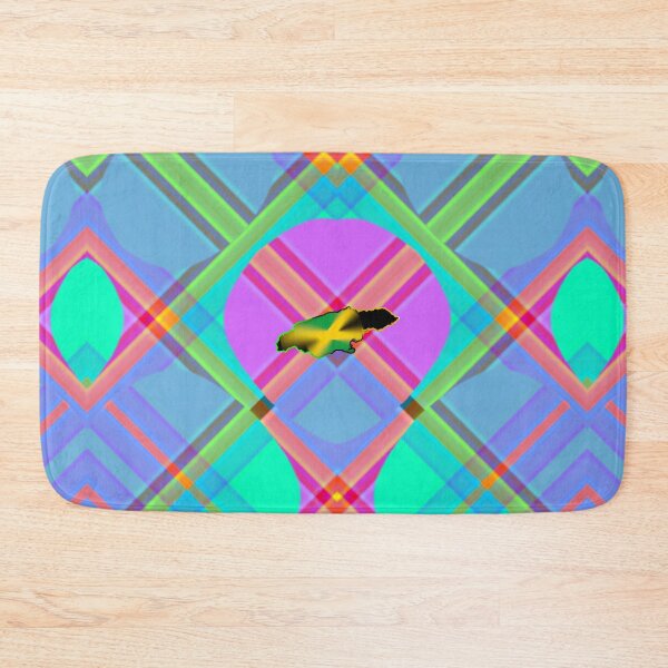 Item preview, UNFORGETTABLE WEST INDIES CHRISTMAS SOUVENIRS - UNIQUE ABSTRACT CARIBBEAN GEOMETRIC PATTERN - GREATJAMAICAN VIBES FLAG INSPIRATION designed and sold by Ralek.