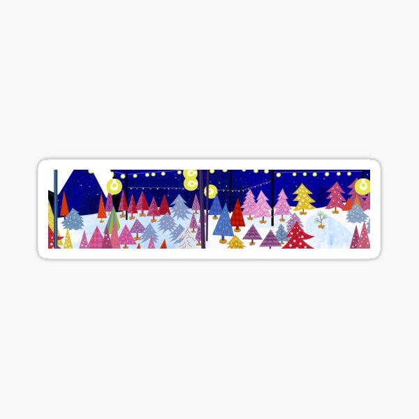 Item preview, Charlie Brown Christmas inspired Christmas Tree Farm (Horizontal) designed and sold by pixelmech.