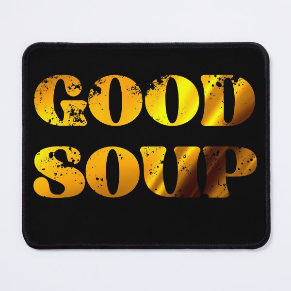 Item preview, Good soup gold designed and sold by TipTopTapo.