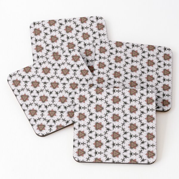 Item preview, Christmas, Hexagonal Floral Fractal Pattern designed and sold by jean-nicolas.
