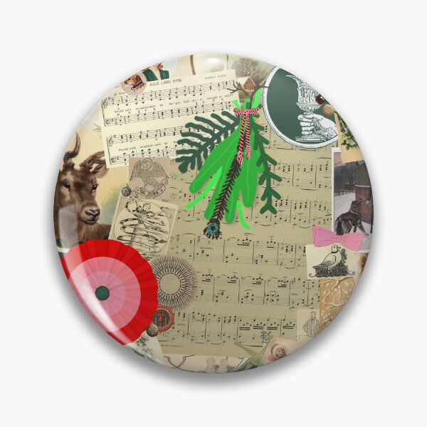 Item preview, Victorian Christmas Collage designed and sold by LochNestFarm.