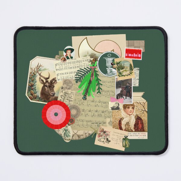 Item preview, Victorian Christmas Collage designed and sold by LochNestFarm.