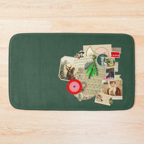 Item preview, Victorian Christmas Collage designed and sold by LochNestFarm.