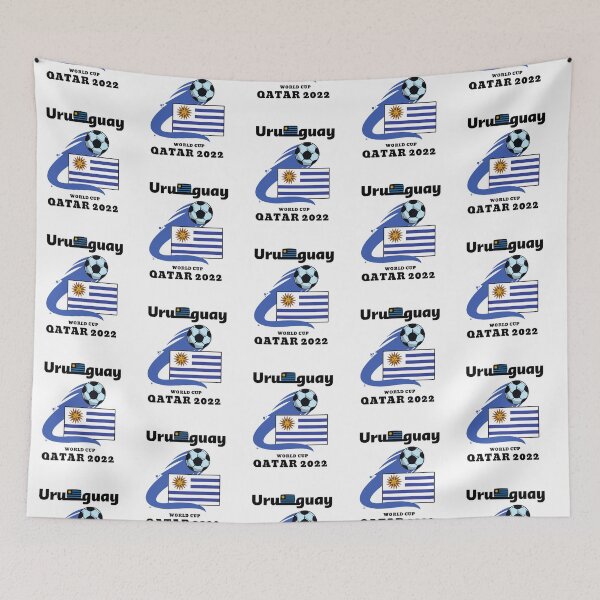 Item preview, Uruguay Football Team World Cup Qatar 2022 designed and sold by shoponow.