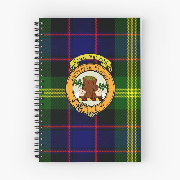 Item preview, Watson Scottish Tartan and Crest designed and sold by BagTown Clans.