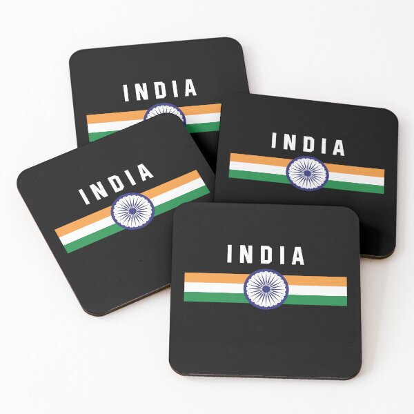 Item preview, India - flag and coat of arms designed and sold by Mohja-Design.