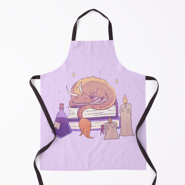 Item preview, Cute Dragon sleeping on books - Fantasy reader designed and sold by Yarafantasyart.