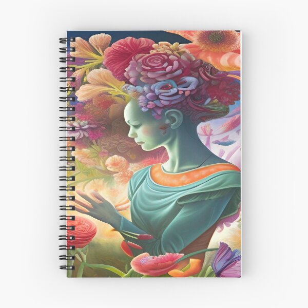 Item preview, Abstraction illustrative rosery Colorful hippie style Splash Flowers Imagination of dream  桜 world art bloomcore designed and sold by ValleyDream.