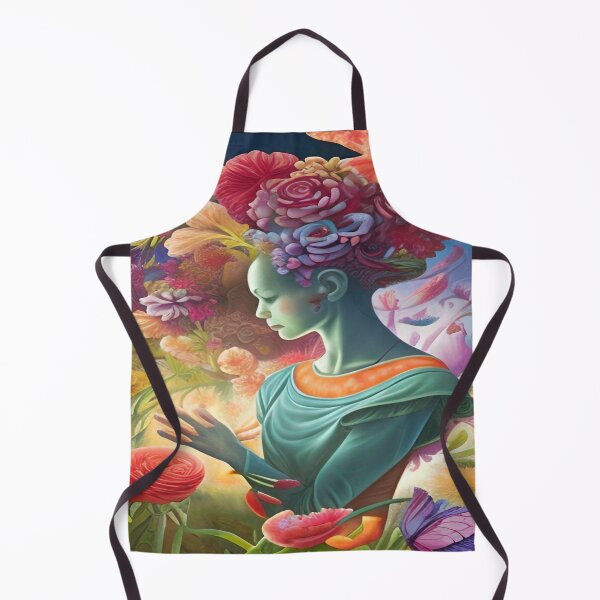 Item preview, Abstraction illustrative rosery Colorful hippie style Splash Flowers Imagination of dream 桜 world art bloomcore designed and sold by ValleyDream.