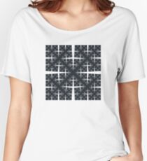 Cesàro Fractal - Square Filled Women's Relaxed Fit T-Shirt