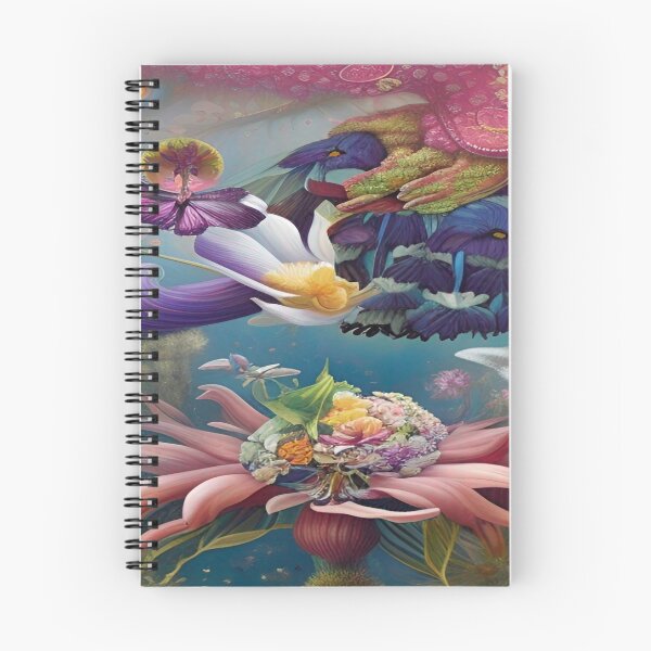 Item preview, Abstraction illustrative rosery Colorful hippie style Splash Flowers Imagination of dream  桜 world art bloomcore designed and sold by ValleyDream.