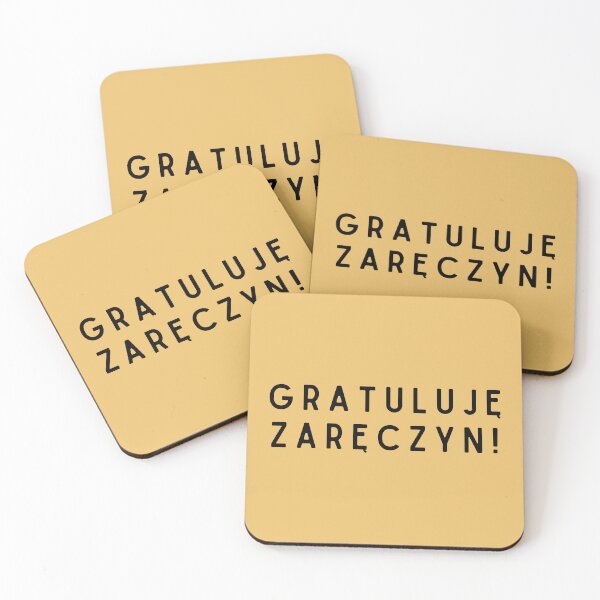 Item preview, Gratuluję zaręczyn, congratulations on your engagement in Polish, Polish wedding engagement  designed and sold by Pommallina.