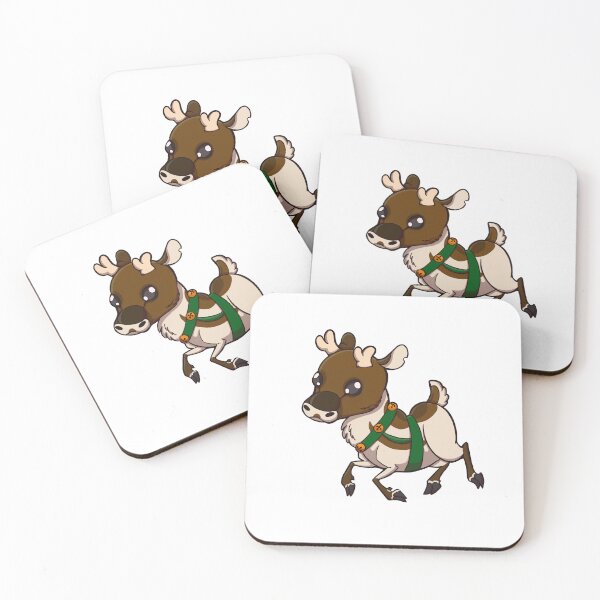 Item preview, Brown and White Reindeer Calf designed and sold by Upbeat-Cryptid.