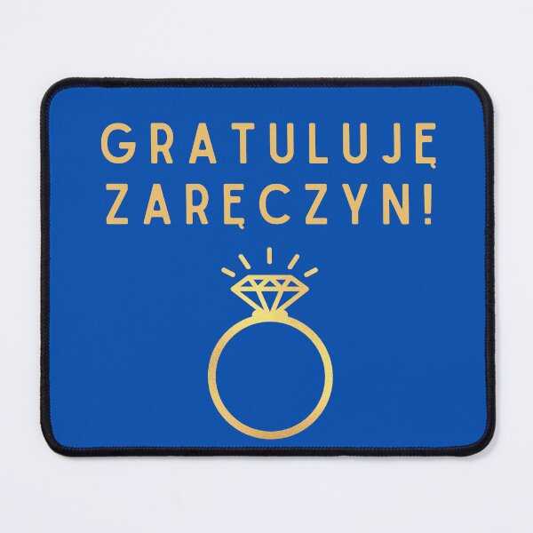 Item preview, Gratuluję zaręczyn, congratulations on your engagement in Polish, Polish wedding engagement  designed and sold by Pommallina.