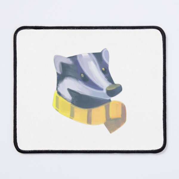 Item preview, Badger in scarf designed and sold by PottersArt.