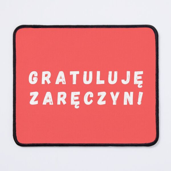 Item preview, Gratuluję zaręczyn, congratulations on your engagement in Polish, Polish wedding engagement  designed and sold by Pommallina.