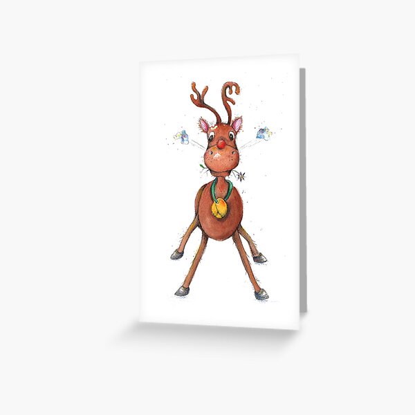 Raindeer Toto Greeting Card