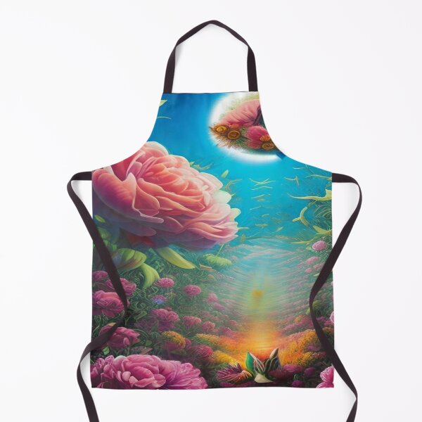 Item preview, Abstraction illustrative rosery Colorful hippie style Splash Flowers Imagination of dream 桜 world art bloomcore designed and sold by ValleyDream.